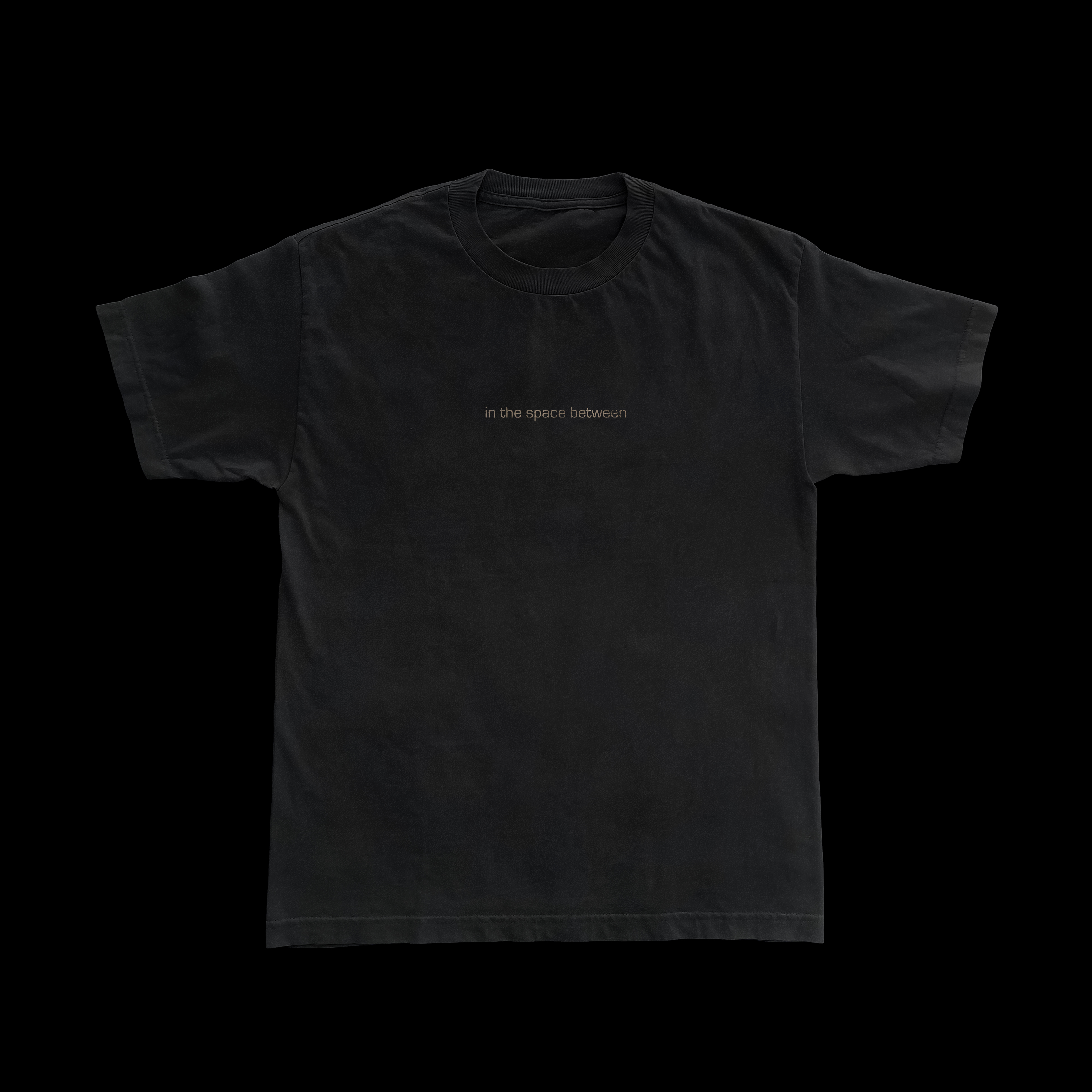 In the Space Between T-shirt front